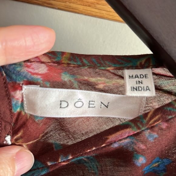 Doen//NWOT clover floral dress - Picture 4 of 11